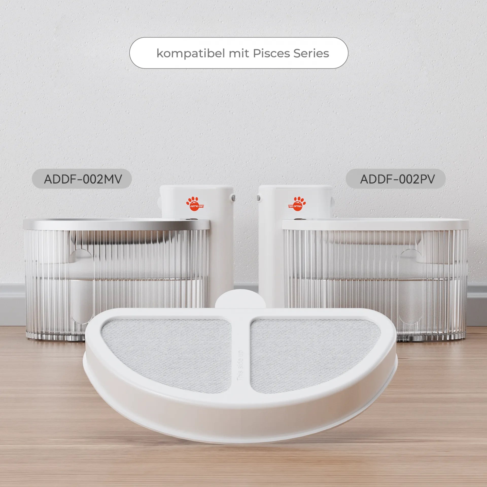Pisces drinking fountain filter