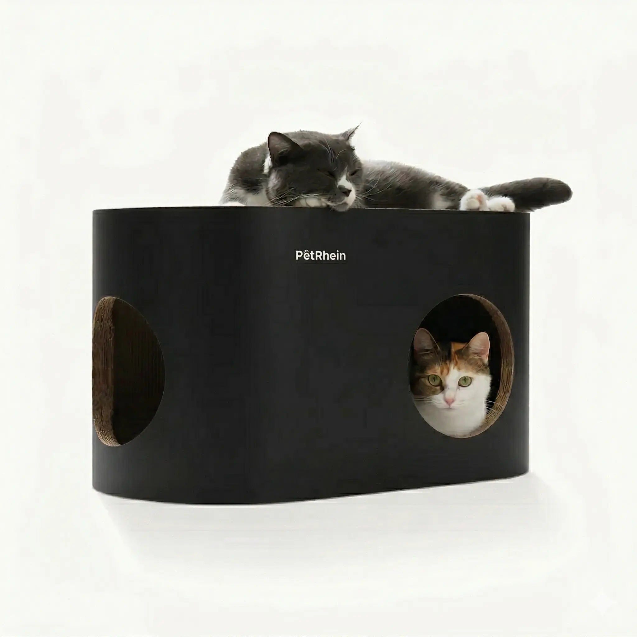 Safari Lodge cat cave with scratching board