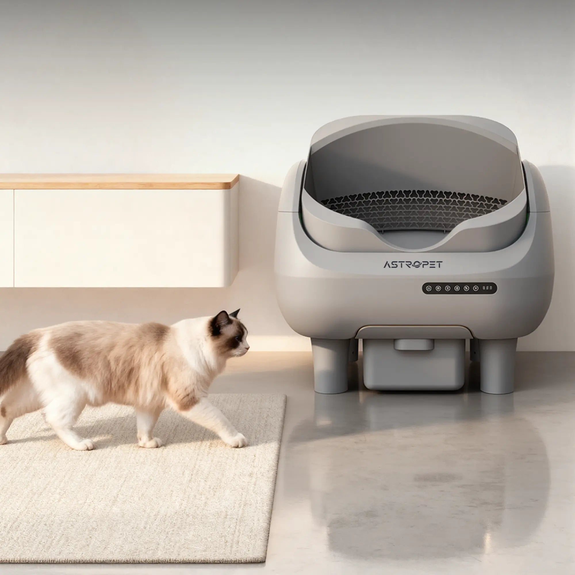 Venus - XXL Selbstreinigende Katzentoilette