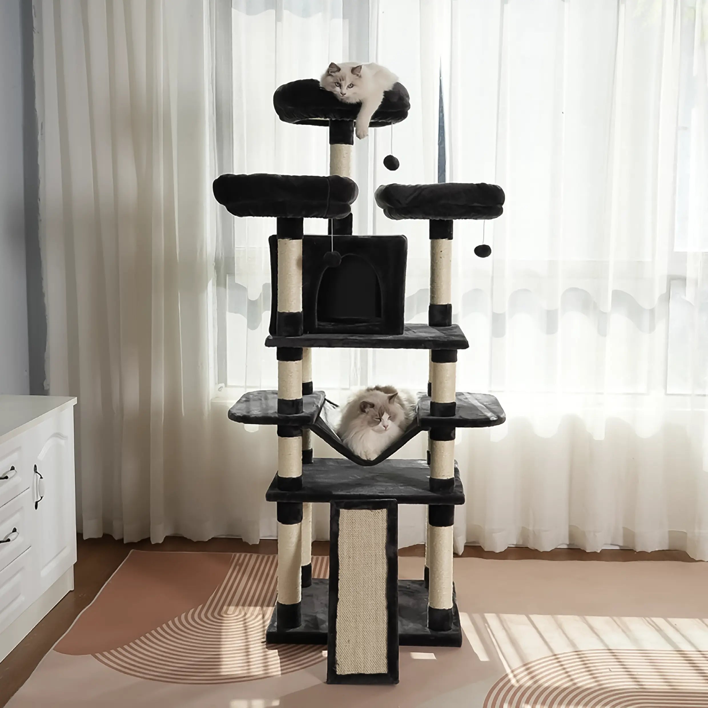 Deluxe Catzone Katzenbaum Yoga