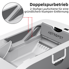 Self-cleaning cat litter box Helios Series App Version 