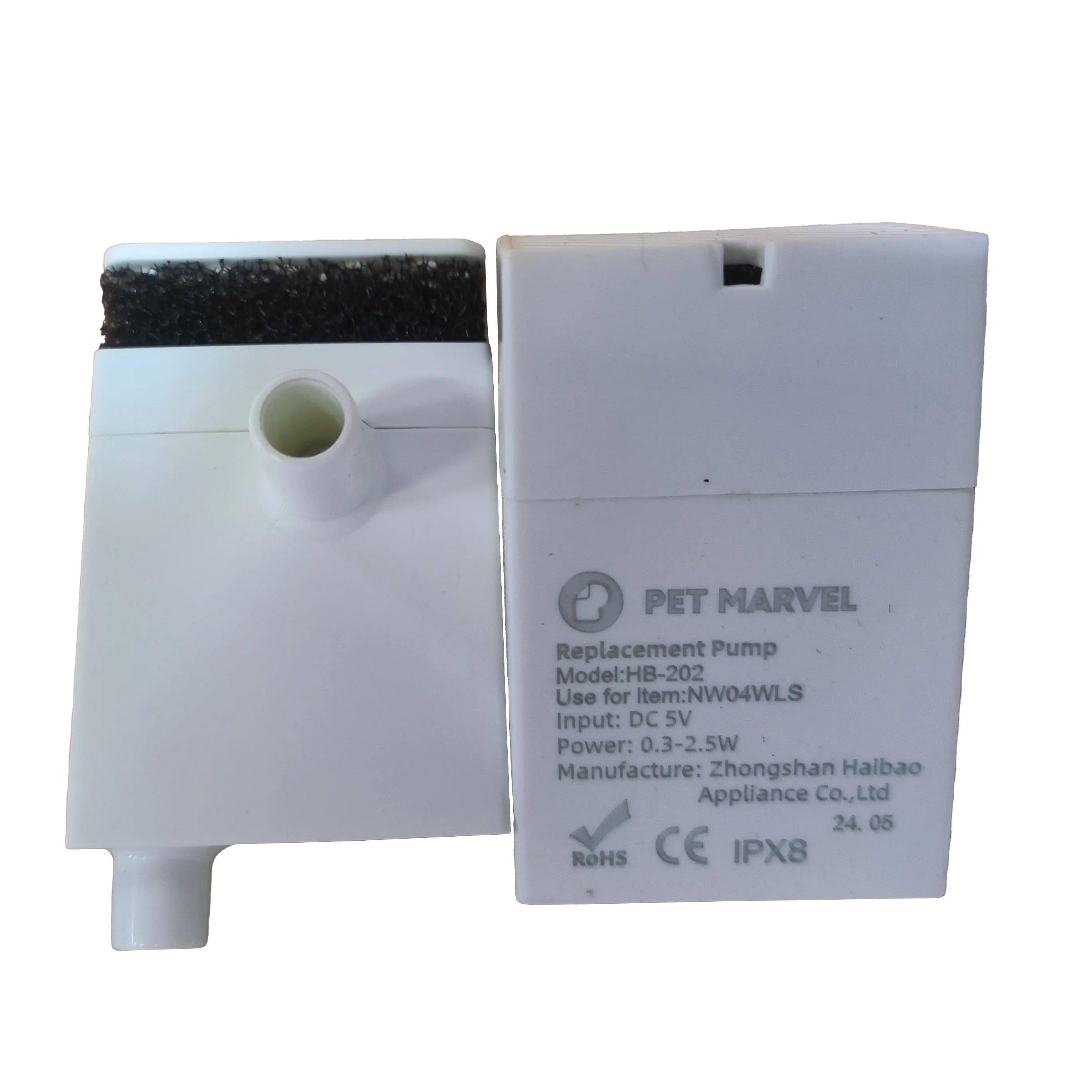 Poseidon drinking fountain pump 