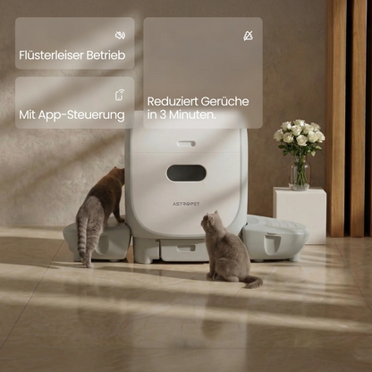 Jupiter Pro - Self-cleaning Cat toilet + smart app
