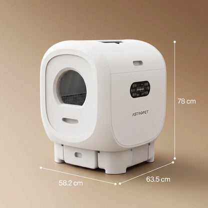 Jupiter Pro - Self-cleaning Cat toilet + smart app