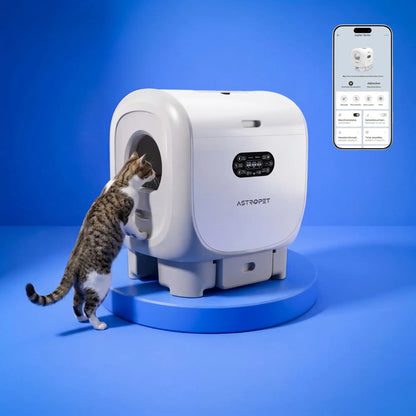 Jupiter Pro - Self-cleaning Cat toilet + smart app