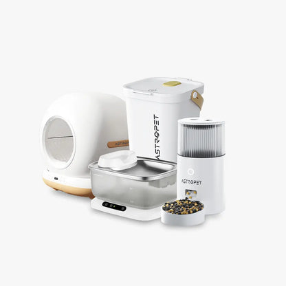 Jupiter Pro - Selbstreinigende Katzentoilette + Smart App