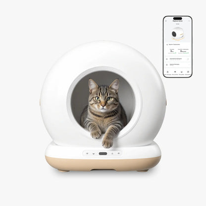 Neptune - Selbstreinigende Katzentoilette + Smart App
