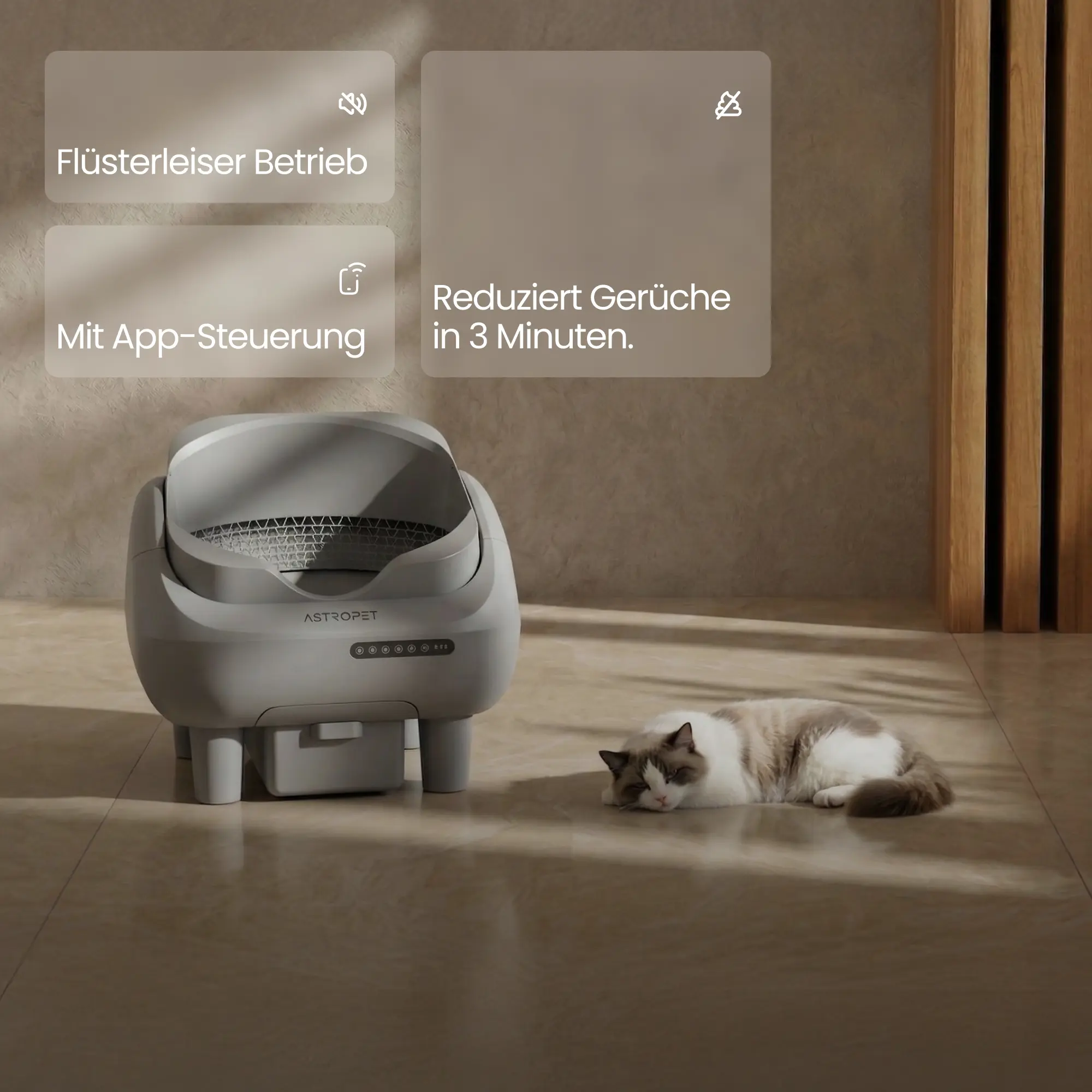Venus - Self-cleaning cat toilet 