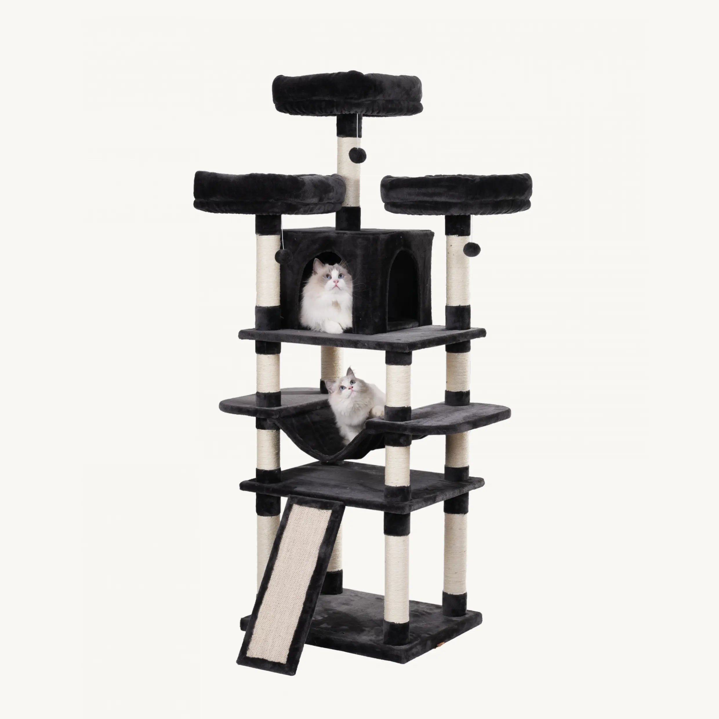 Deluxe Catzone Katzenbaum Yoga