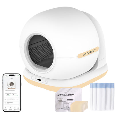 Neptune - Selbstreinigende Katzentoilette + Smart App